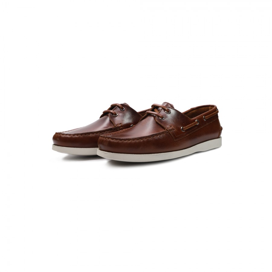 BOAT SHOE SEA HORSE BOXCALF