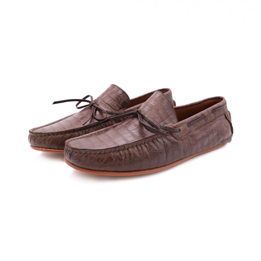 DRIVER CROCO MARRON