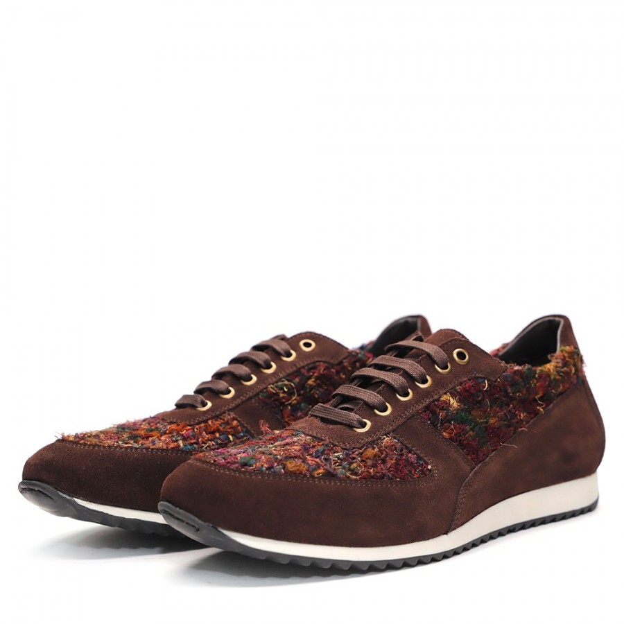 JOGGER SPORT BROWN SUEDE