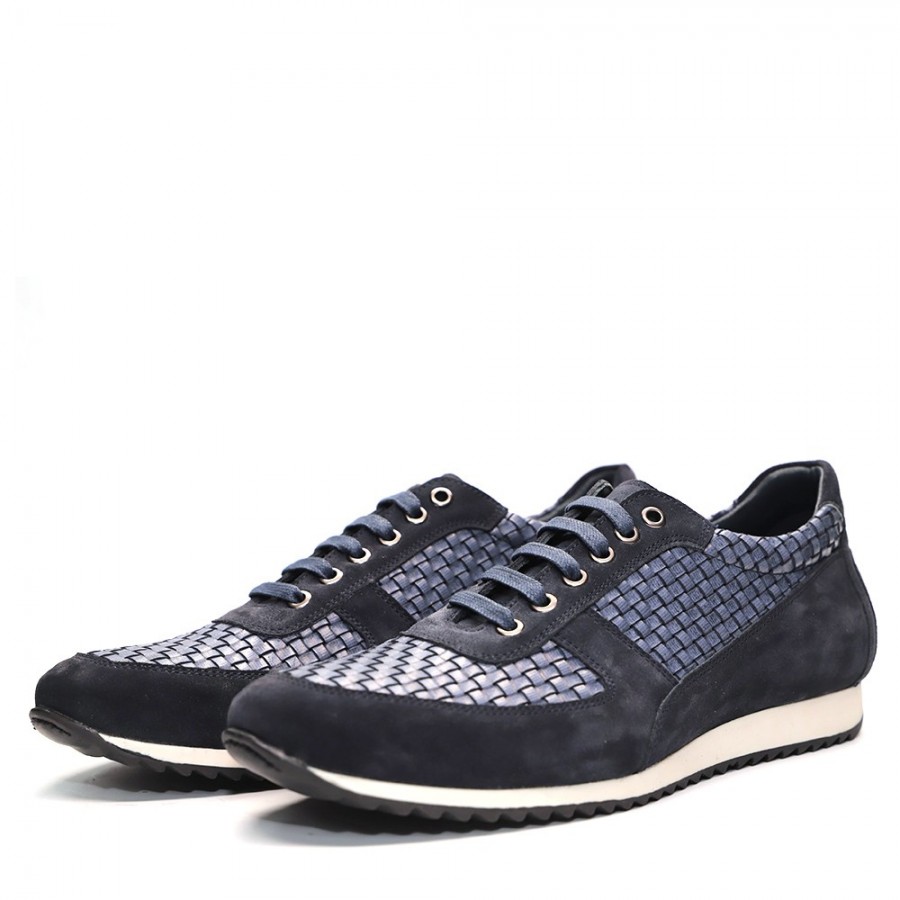 JOGGER SPORT NAVY SUEDE