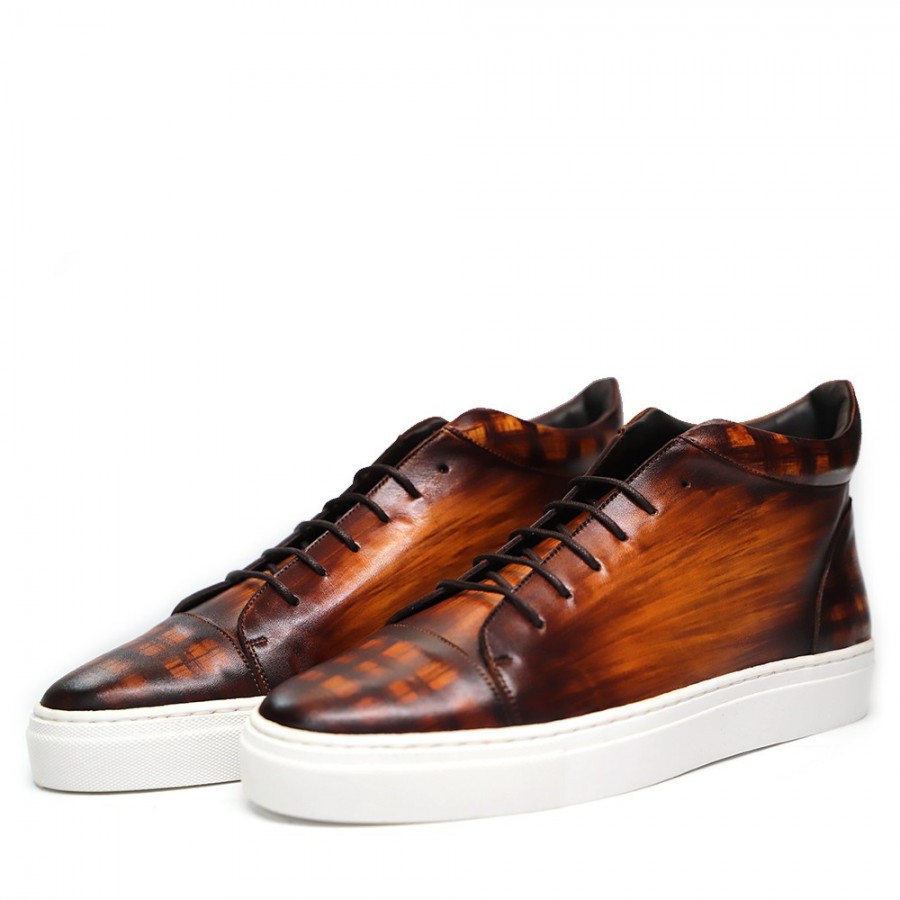 HIGH TOP PATINA CASTAÑA