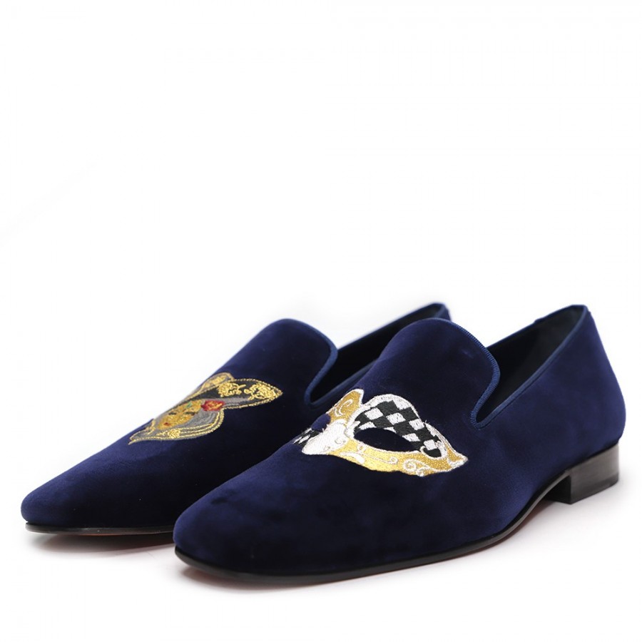 MANHATTAN NAVY VELVET